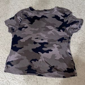 Camo Crop Top